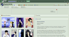 Desktop Screenshot of phoenix-kid-kai.deviantart.com