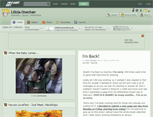 Tablet Screenshot of lilicia-onechan.deviantart.com