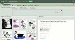 Desktop Screenshot of markgecko.deviantart.com