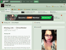 Tablet Screenshot of fatalyaoi.deviantart.com