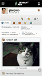 Mobile Screenshot of gianpino.deviantart.com