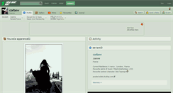 Desktop Screenshot of corbow.deviantart.com