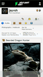 Mobile Screenshot of jayvoh.deviantart.com