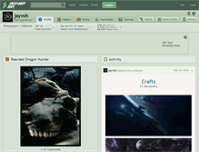 Tablet Screenshot of jayvoh.deviantart.com