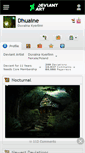 Mobile Screenshot of dhuaine.deviantart.com