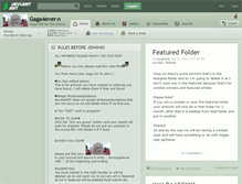Tablet Screenshot of gaga4ever.deviantart.com