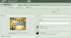 Desktop Screenshot of itsyouforme.deviantart.com