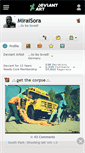 Mobile Screenshot of miraisora.deviantart.com