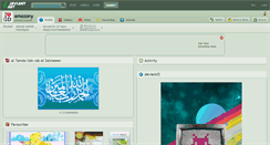 Desktop Screenshot of amazony.deviantart.com