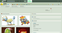 Desktop Screenshot of mrfart.deviantart.com