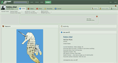 Desktop Screenshot of kaijou-akai.deviantart.com