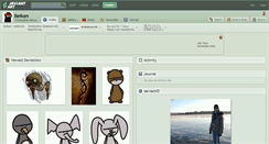 Desktop Screenshot of beiken.deviantart.com