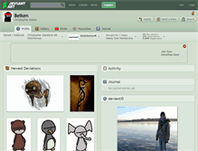 Tablet Screenshot of beiken.deviantart.com
