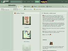 Tablet Screenshot of loliworld.deviantart.com
