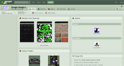Desktop Screenshot of design-design.deviantart.com