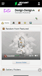 Mobile Screenshot of design-design.deviantart.com