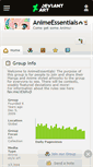 Mobile Screenshot of animeessentials.deviantart.com
