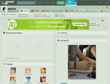 Tablet Screenshot of aguiizz.deviantart.com