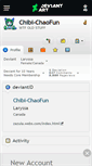 Mobile Screenshot of chibi-chaofun.deviantart.com