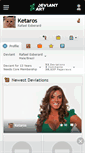 Mobile Screenshot of ketaros.deviantart.com