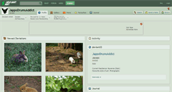 Desktop Screenshot of jappodrumsaddict.deviantart.com