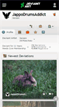 Mobile Screenshot of jappodrumsaddict.deviantart.com
