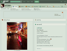 Tablet Screenshot of evil-tom.deviantart.com