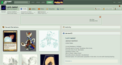 Desktop Screenshot of lord-jaekel.deviantart.com