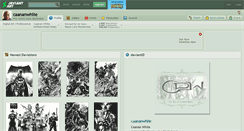 Desktop Screenshot of caananwhite.deviantart.com