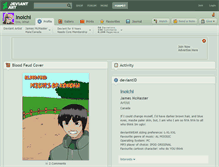 Tablet Screenshot of inoichi.deviantart.com