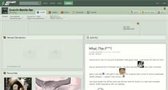 Desktop Screenshot of gwevin-benlie-fan.deviantart.com