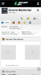 Mobile Screenshot of gwevin-benlie-fan.deviantart.com