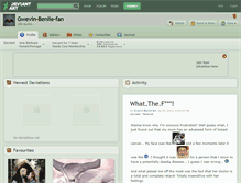Tablet Screenshot of gwevin-benlie-fan.deviantart.com