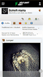 Mobile Screenshot of boner-mama.deviantart.com