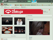 Tablet Screenshot of aivani.deviantart.com