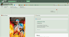 Desktop Screenshot of cyborg-fan-club.deviantart.com