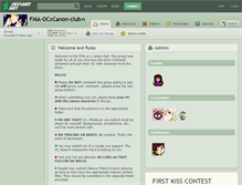 Tablet Screenshot of fma-ocxcanon-club.deviantart.com