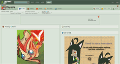 Desktop Screenshot of polyverse.deviantart.com