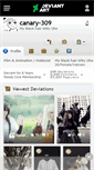 Mobile Screenshot of canary-309.deviantart.com