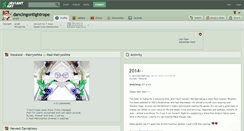 Desktop Screenshot of dancingontightrope.deviantart.com