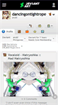 Mobile Screenshot of dancingontightrope.deviantart.com