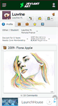 Mobile Screenshot of luwine.deviantart.com