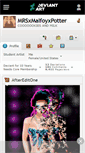 Mobile Screenshot of mrsxmalfoyxpotter.deviantart.com