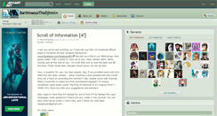 Desktop Screenshot of bartimaeusthedjinni.deviantart.com