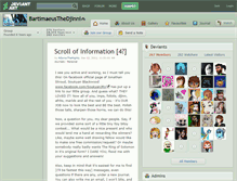 Tablet Screenshot of bartimaeusthedjinni.deviantart.com