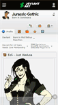 Mobile Screenshot of jurassic-gothic.deviantart.com