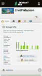 Mobile Screenshot of chezplatapus.deviantart.com