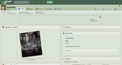Desktop Screenshot of musemay.deviantart.com