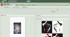 Desktop Screenshot of bllak-birdz.deviantart.com