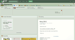 Desktop Screenshot of ninomiya-kun.deviantart.com